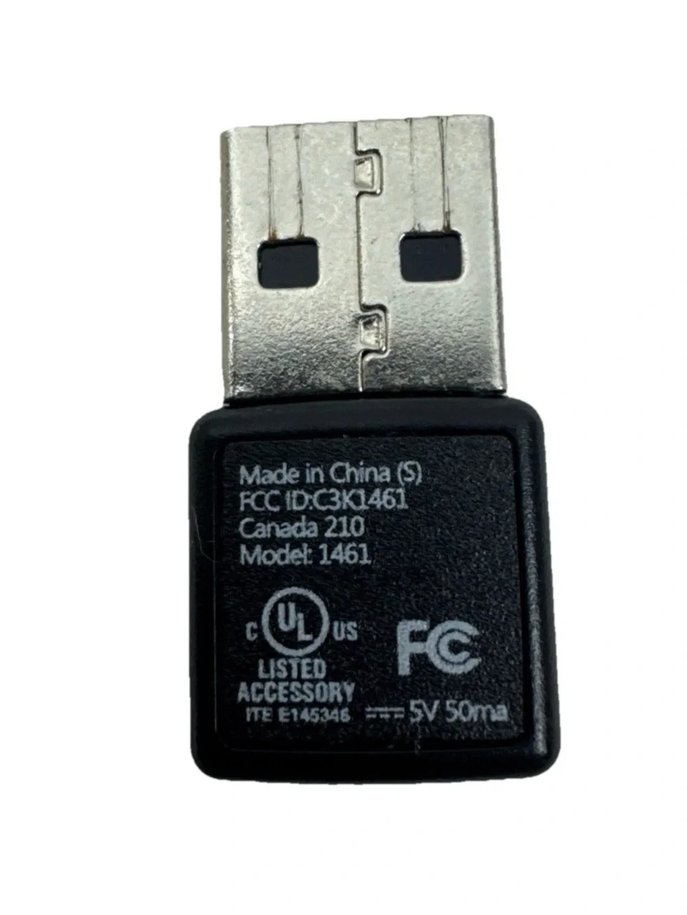 Microsoft Model 1461 Receiver USB Wireless Dongle For Mouse/ Keyboard Tested